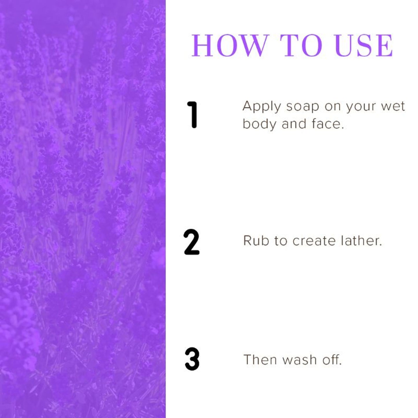 Khadi Natural Herbal Pure Lavender Handmade Soap Cleanse & Reduce Acne Pack of 5