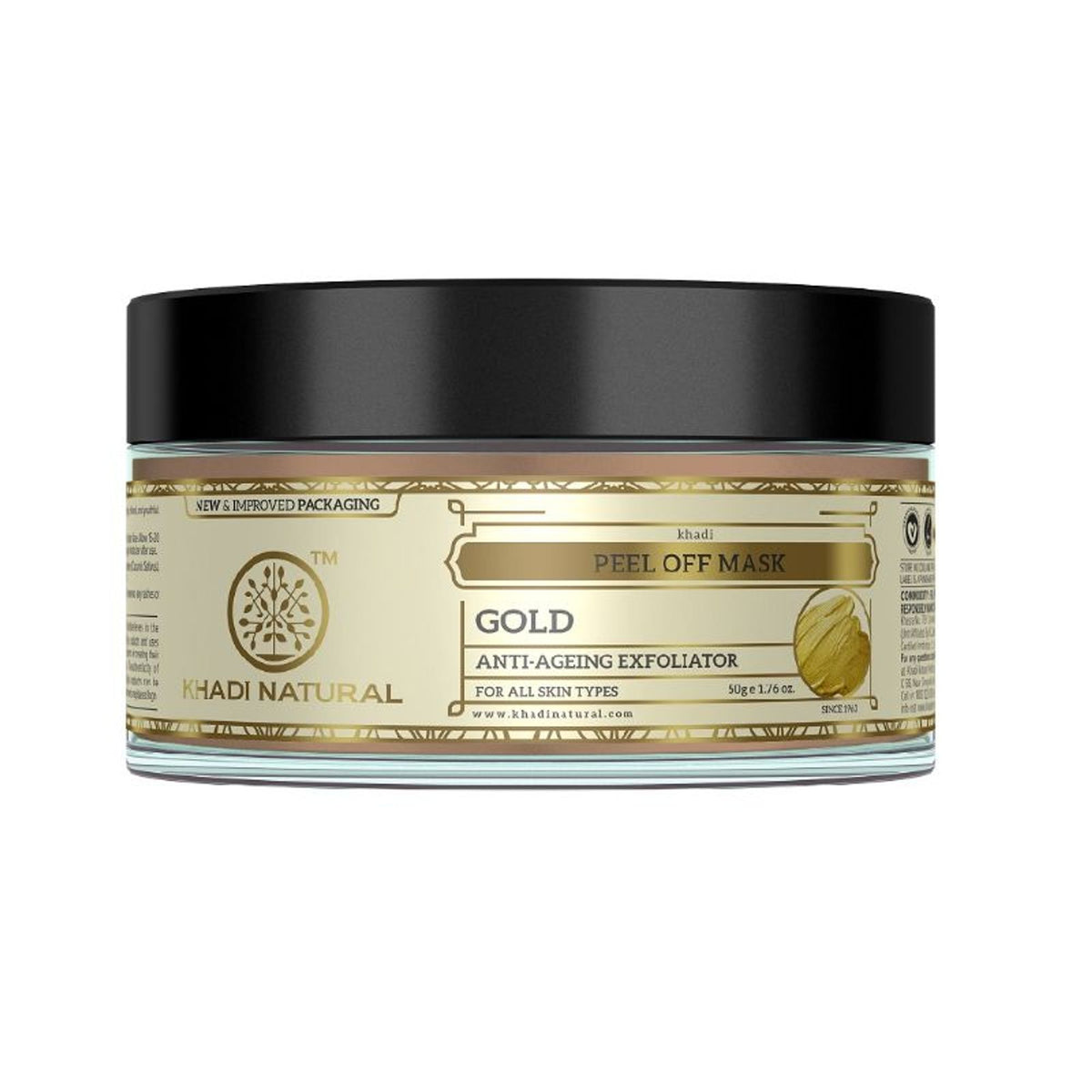 Khadi Natural Gold Peel Off Mask Anti- Ageing Exfoliator
