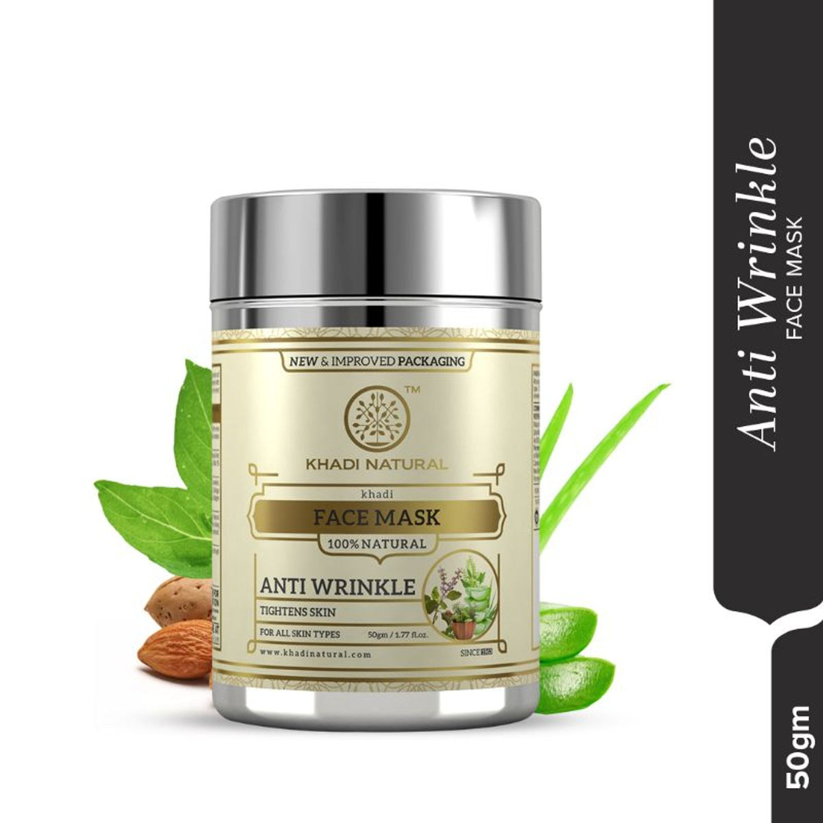 Khadi Natural Anti Wrinkle Face Mask Nourish & Moisturize Skin