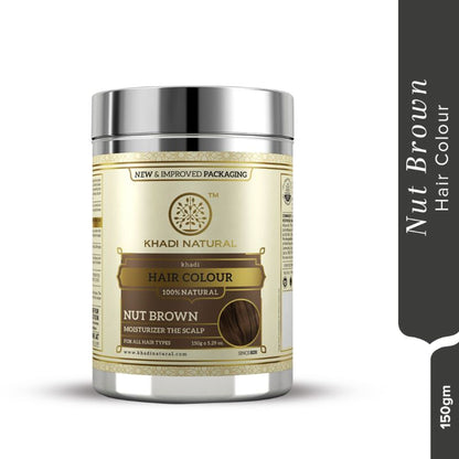 Khadi Natural Nut Brown Hair Color 100% Natural