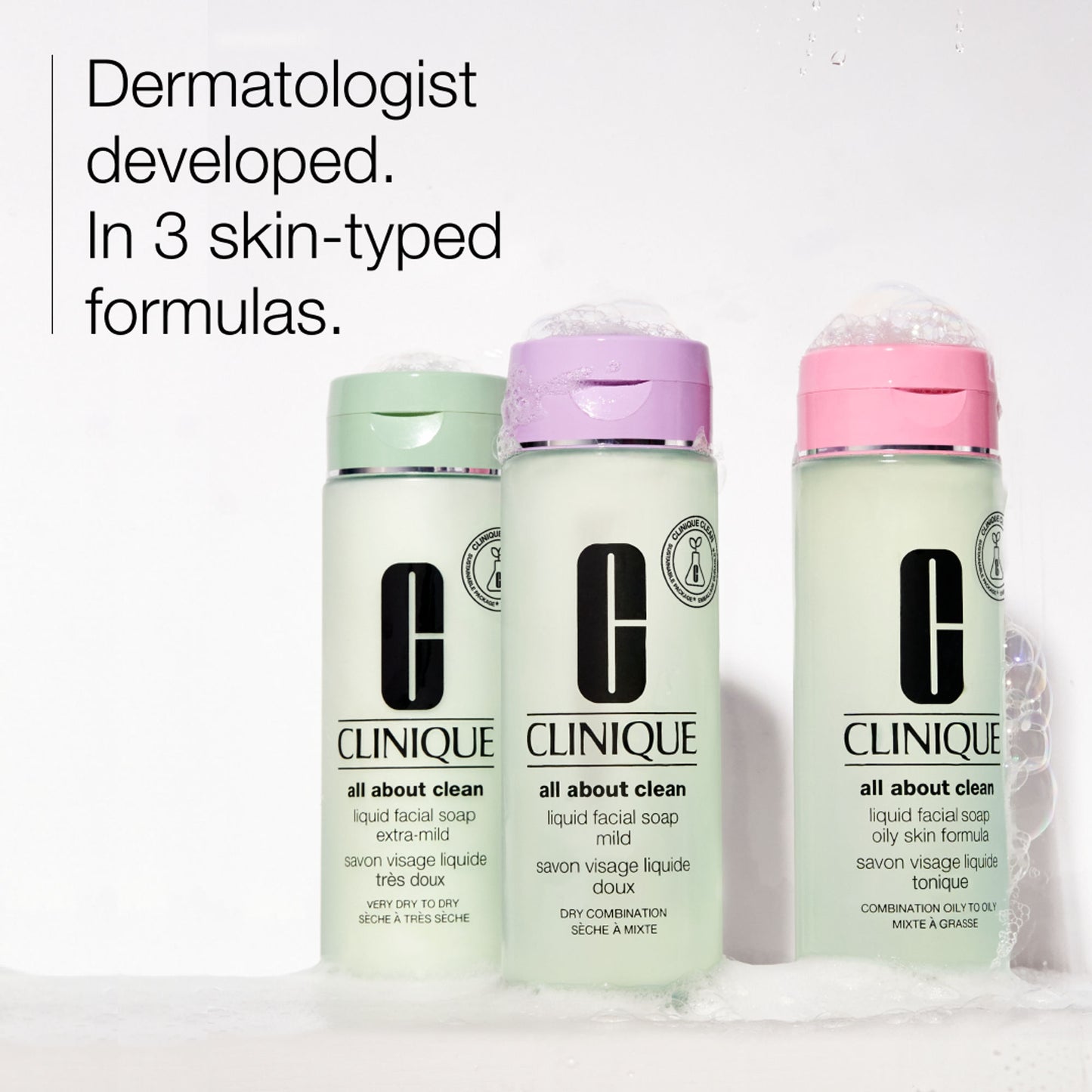 Clinique Liquid Facial Soap Mild - Dry Combination Facewash