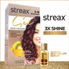 Streax Gel No Ammonia 100% Grey Coverage Hair Color - Burgundy