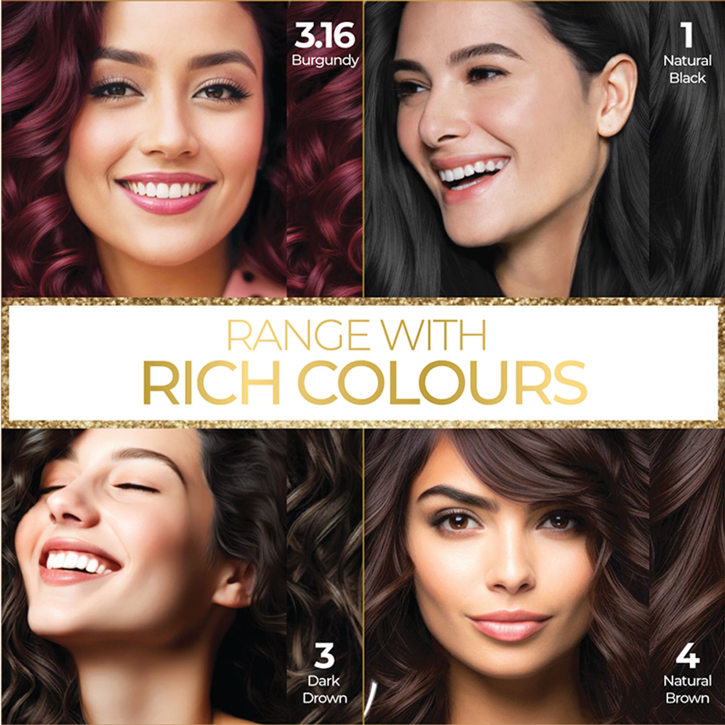 Streax Gel No Ammonia 100% Grey Coverage Hair Color - Natural Brown