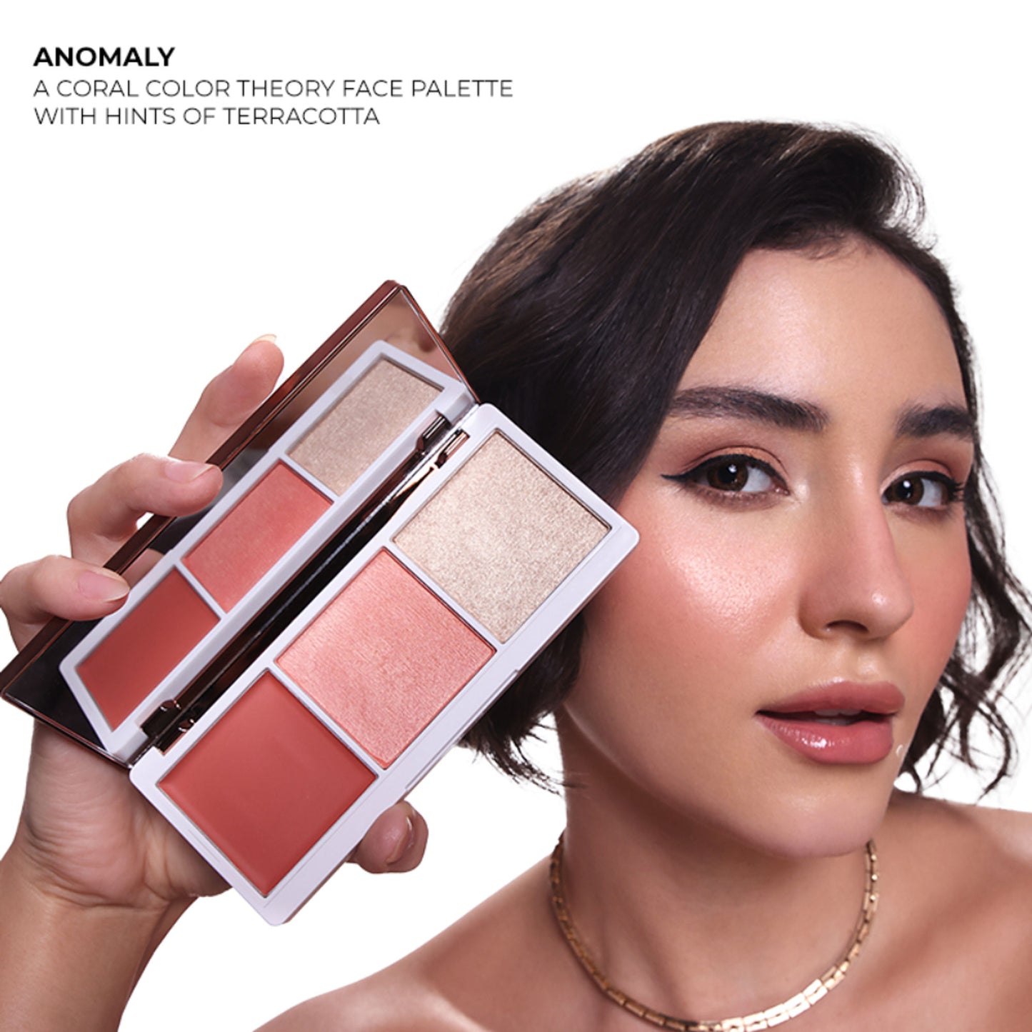 Praush Beauty Paradox Blush & Highlighter Palette - Anomaly