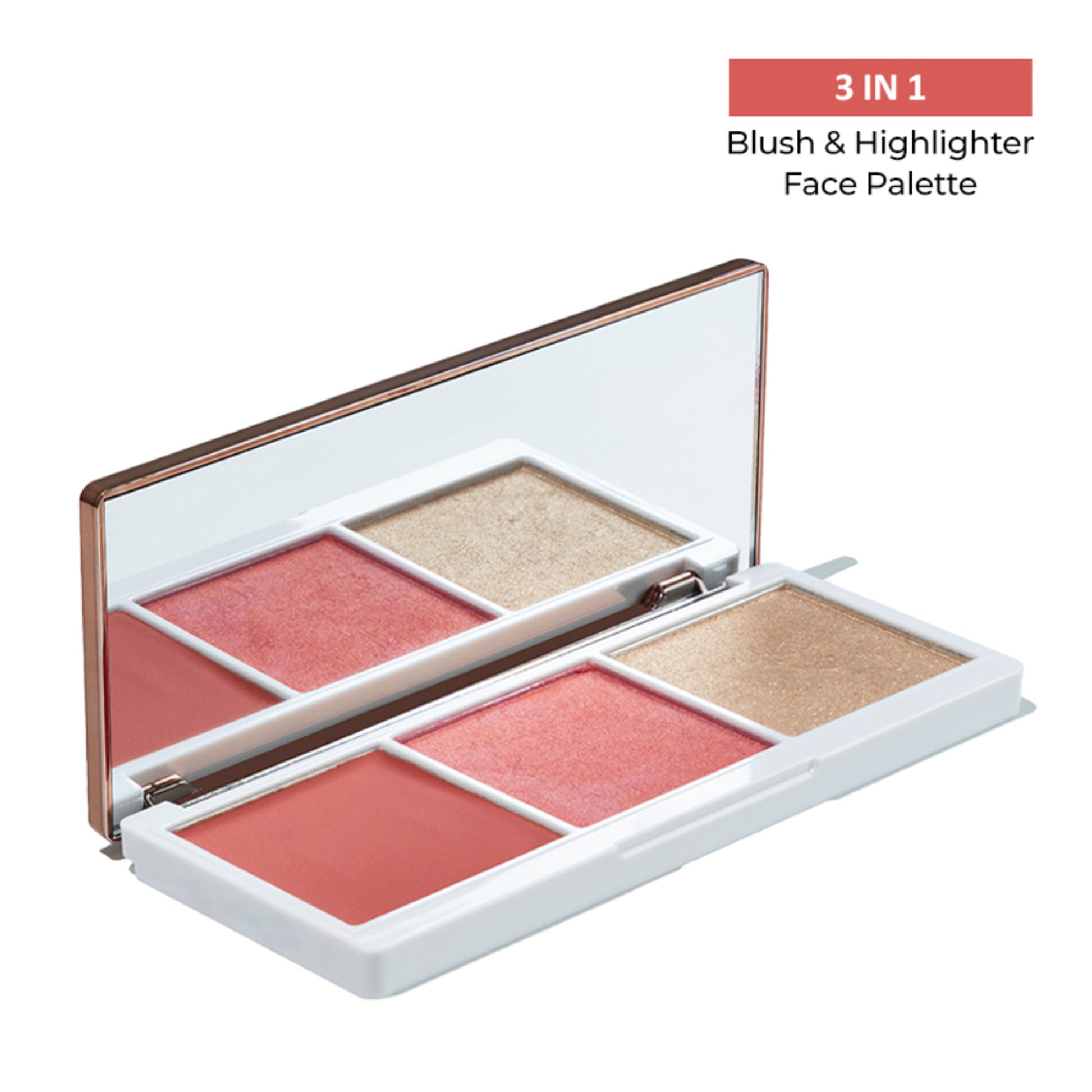 Praush Beauty Paradox Blush & Highlighter Palette - Enigma