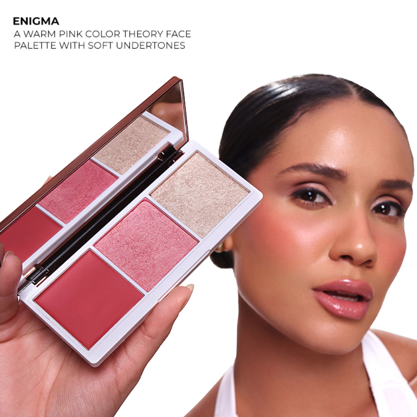Praush Beauty Paradox Blush & Highlighter Palette - Enigma