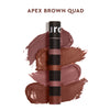 KIRO Four Play Non-Stop Airy Matte Liquid Lipstick - Apex Brown Quad