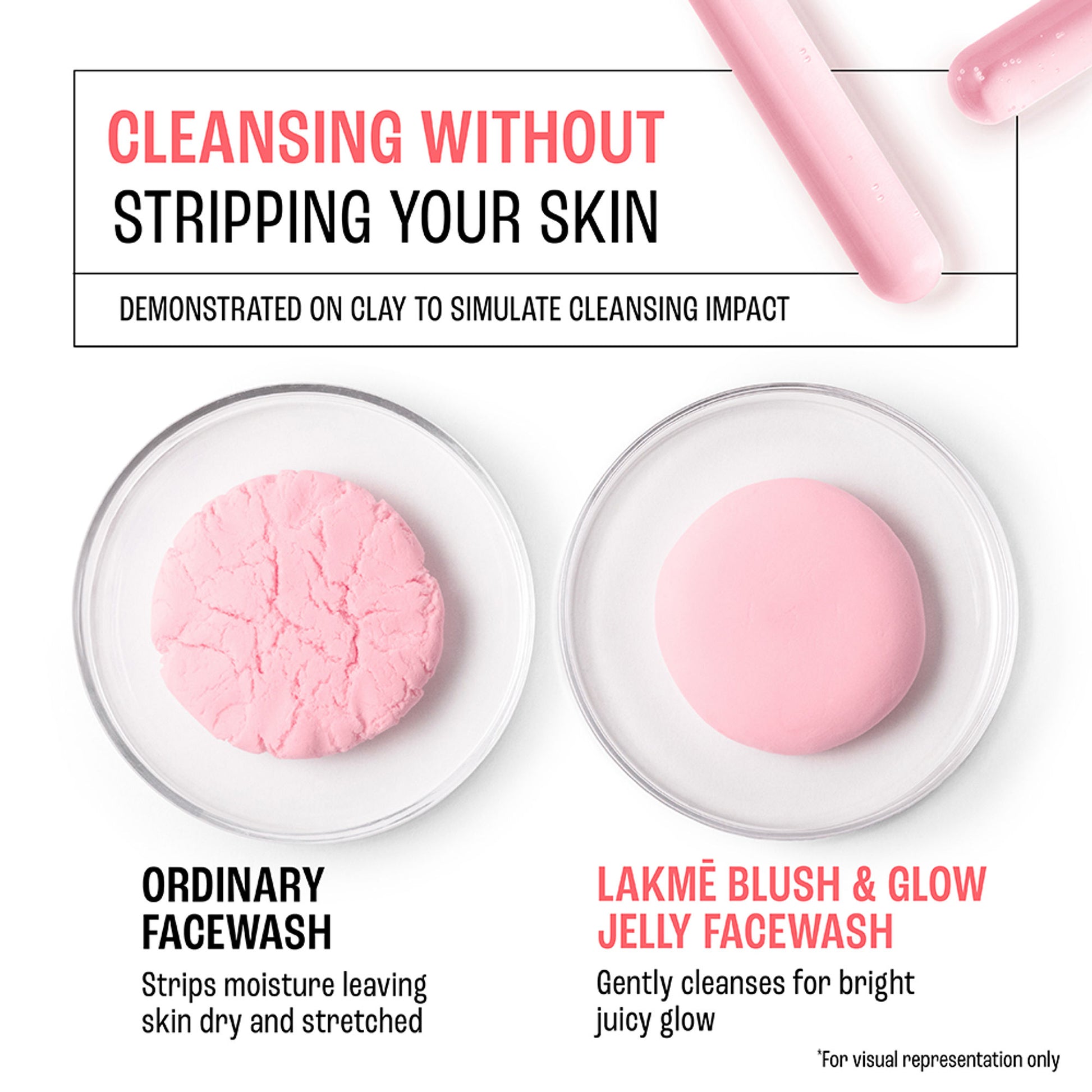Lakme Blush & Glow Strawberry Blast Face Wash