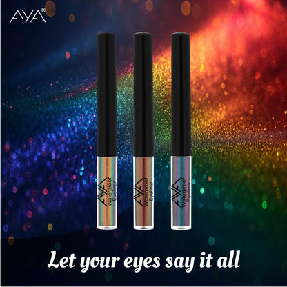 AYA Waterproof Holographic Eyeliner - Mermaid