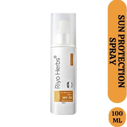 Riyo Herbs Sun Protection Spray Spf 50 Broad Spectrum With UVA-UVB Rays