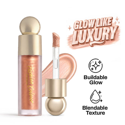 FASHION COLOUR Platinum Glow Shine Liquid High-Lighter - Champagne