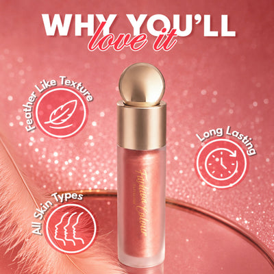 FASHION COLOUR Platinum Glow Shine Liquid High-Lighter - Champagne