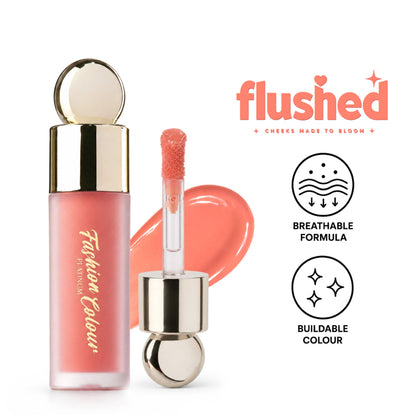 FASHION COLOUR Platinum Liquid Blusher - Coral