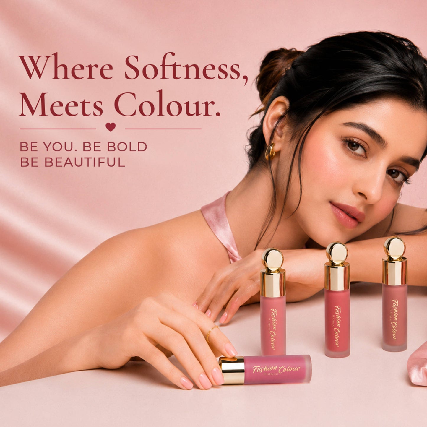 FASHION COLOUR Platinum Liquid Blusher - Powder Pink