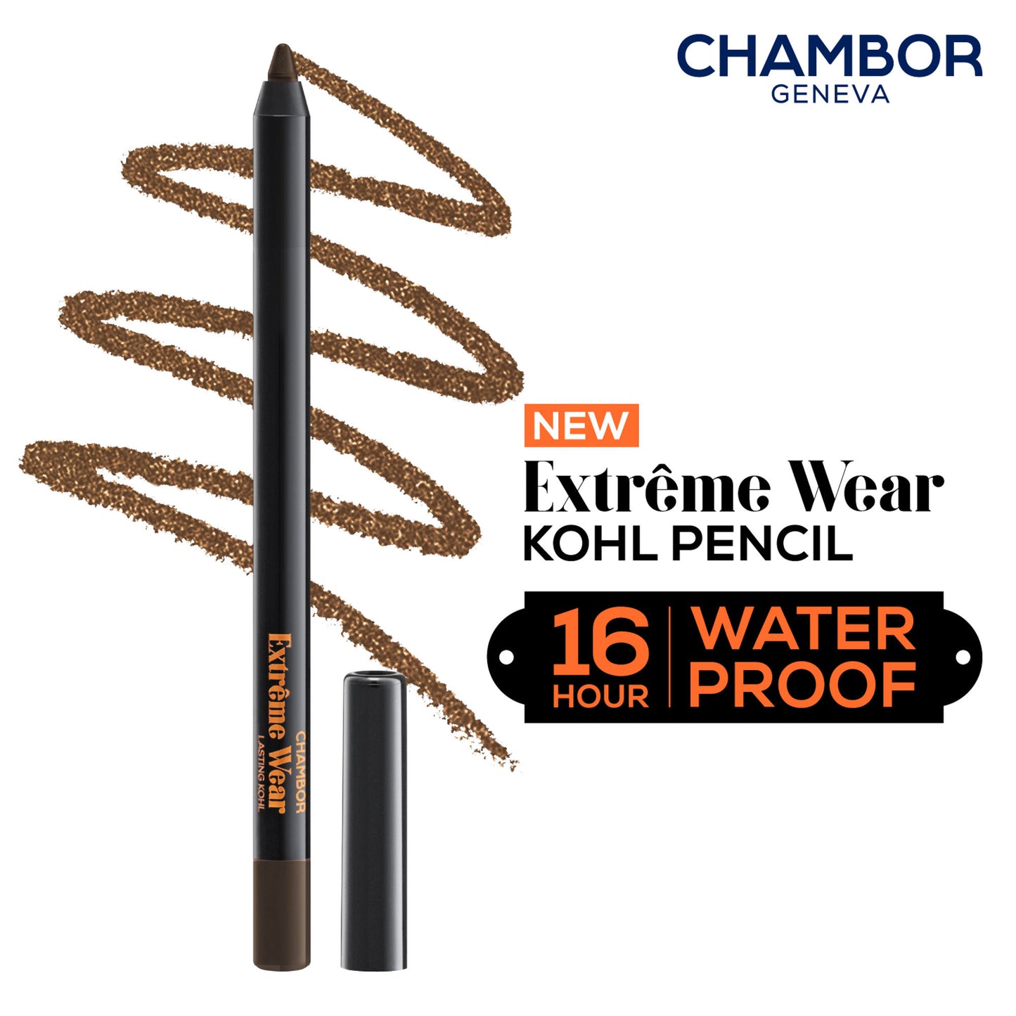Chambor Extreme Wear Lasting Kohl - Golden Brown