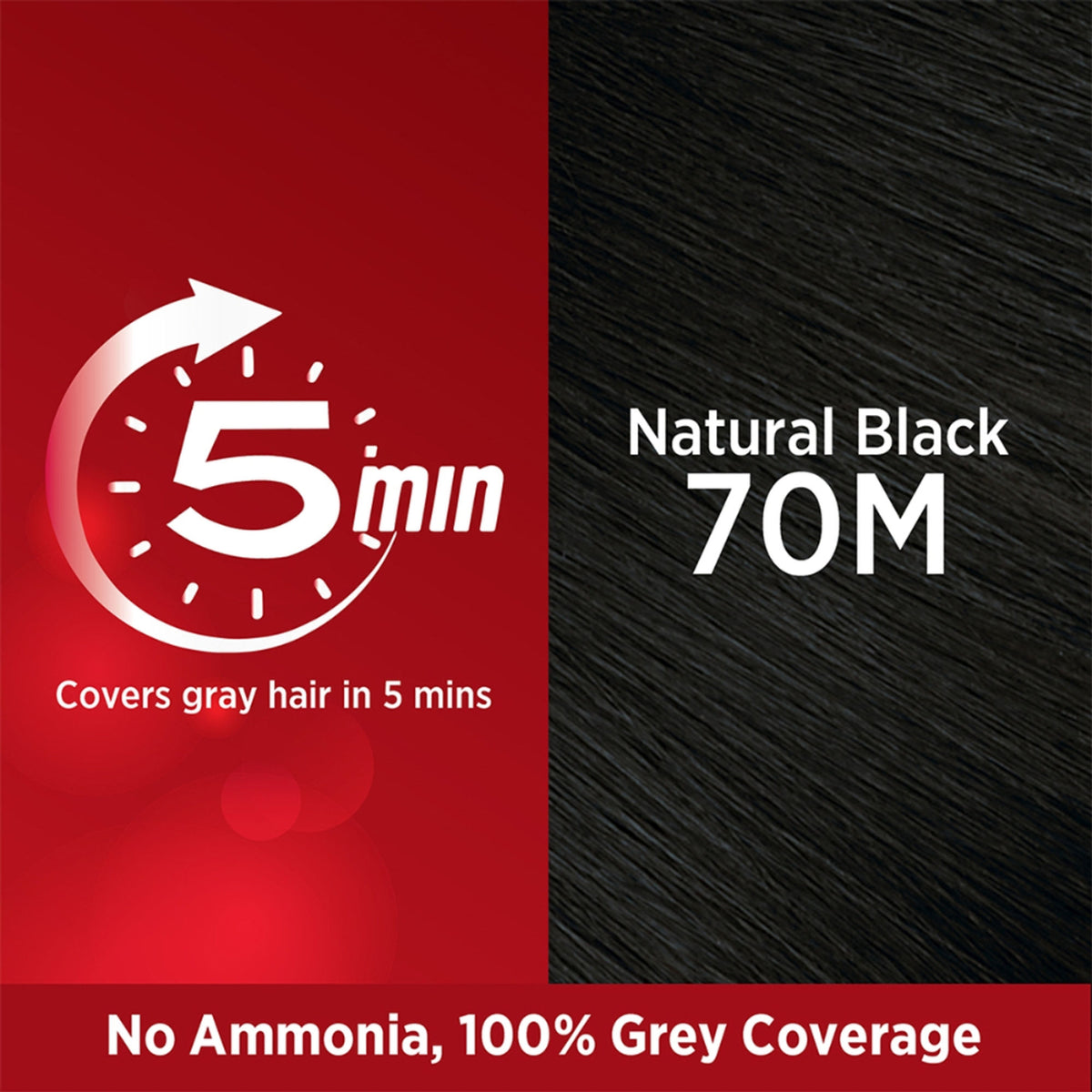 Revlon Top Speed Hair Color Small Pack Man 70M Natural Black