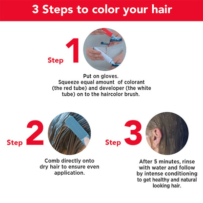 Revlon Top Speed Hair Color Small Pack Man 70M Natural Black