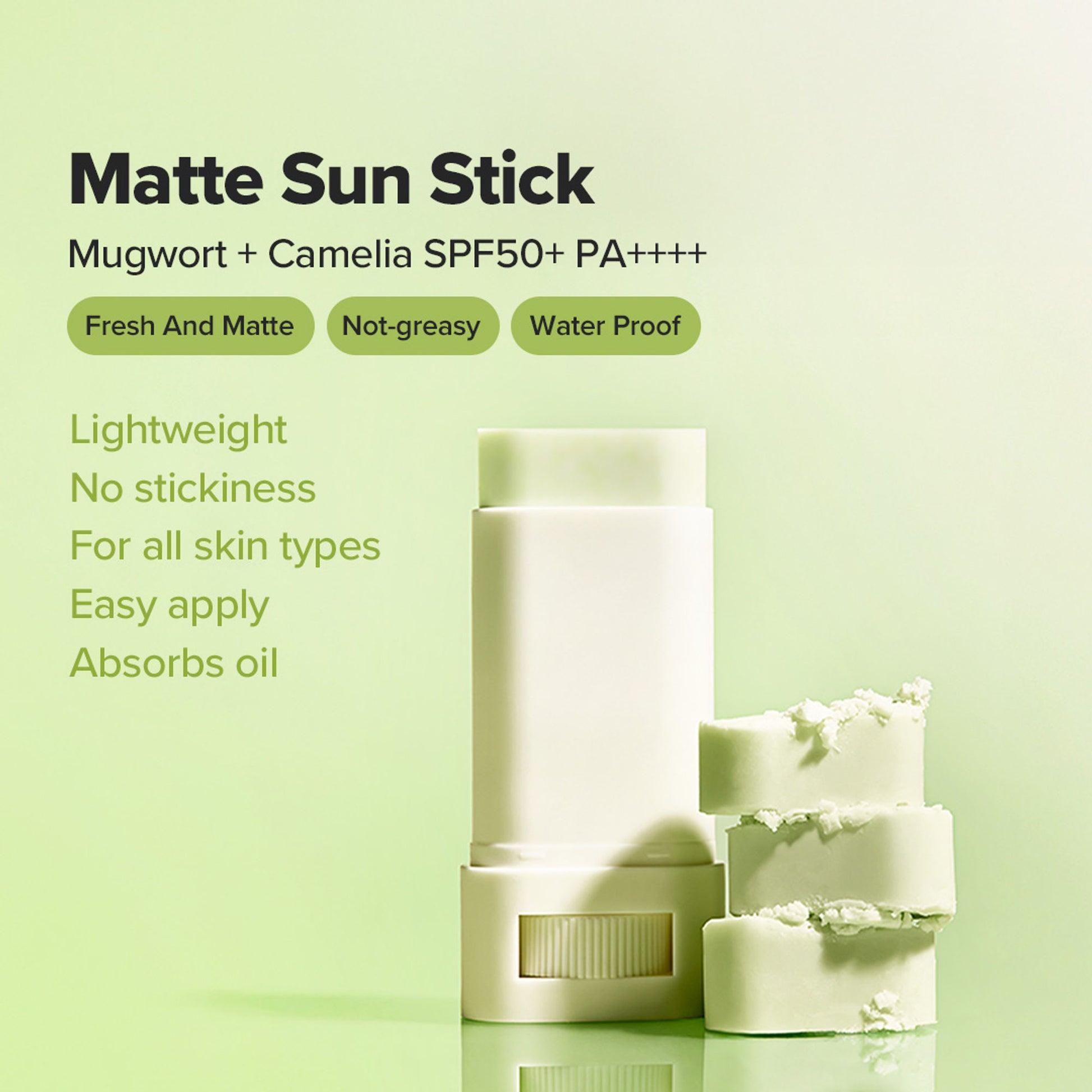 Beauty Of Joseon Matte Sunscreen Stick Mugwort + Camelia SPF 50 PA++++