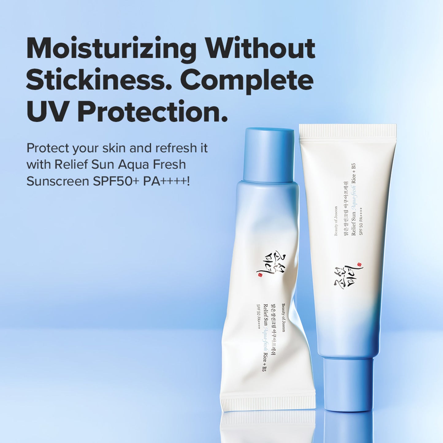 Beauty of Joseon Relief Sun Aqua-Fresh Add SPF 50+ PA++++ Rice + B5