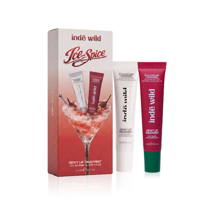 inde wild Ice And Spice Dewy Lip Treatment Ice Ice Baby & Hot Sauce