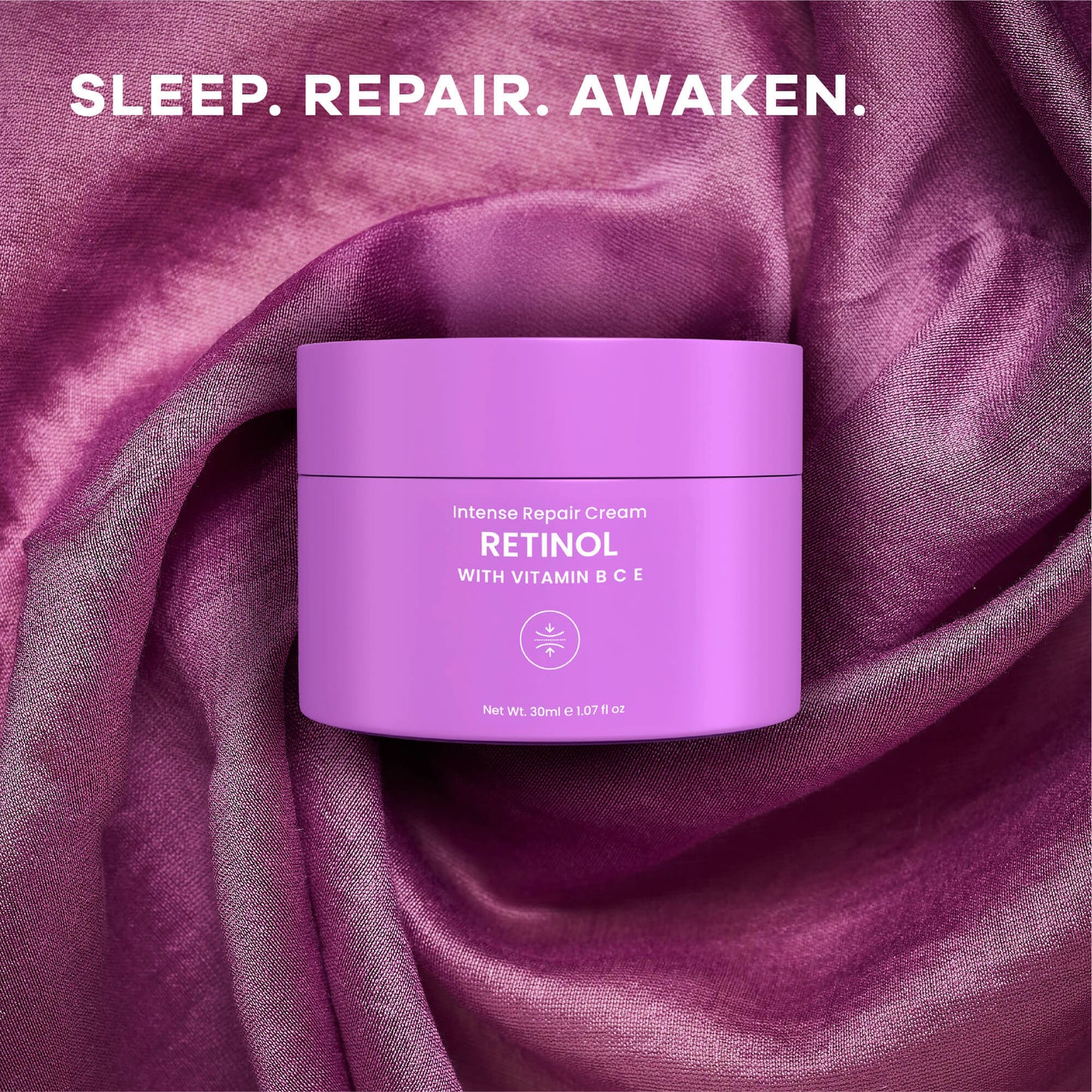 Earth Rhythm Retinol Intense Repair Night Cream, Firms Skin and Fades Premature Wrinkles