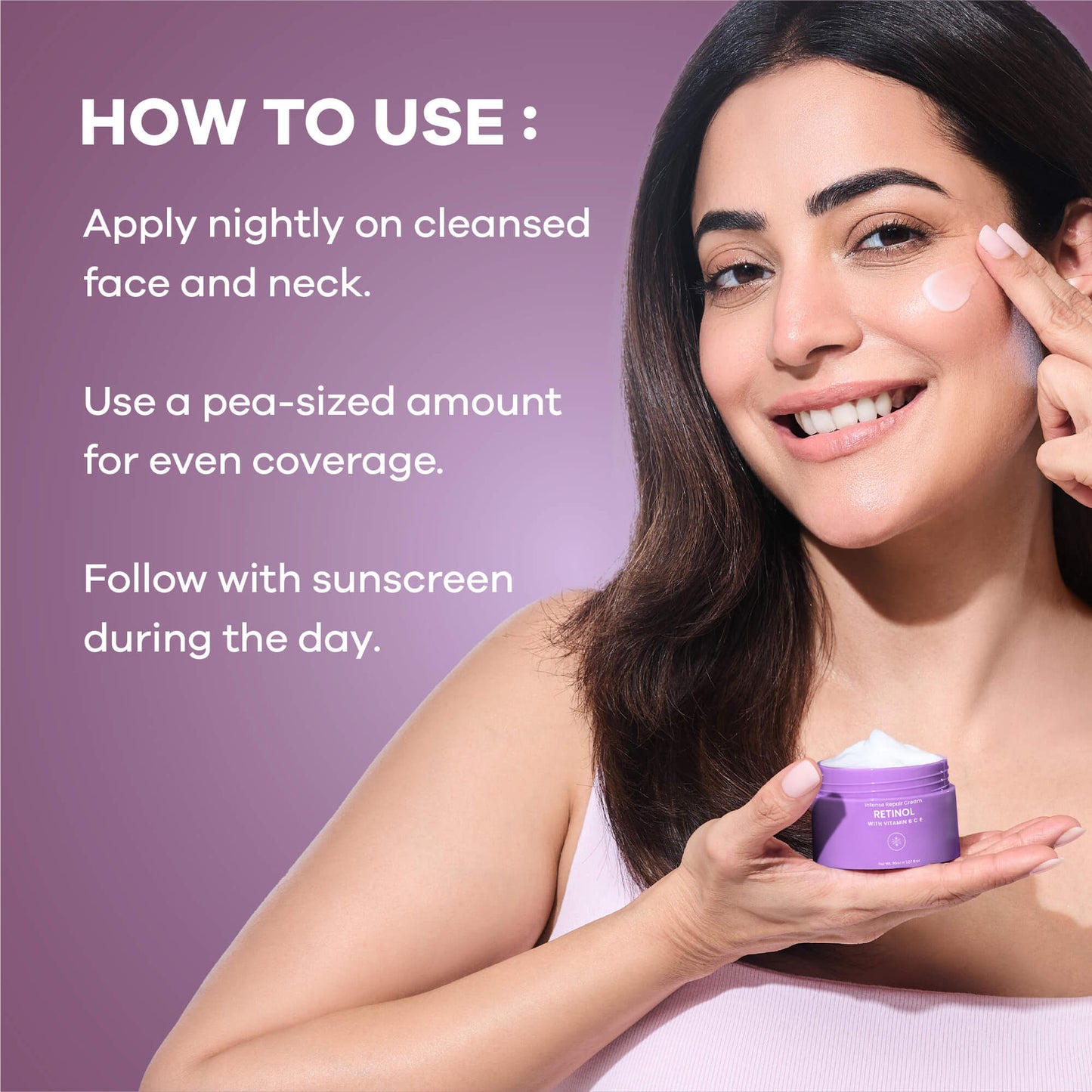 Earth Rhythm Retinol Intense Repair Night Cream, Firms Skin and Fades Premature Wrinkles