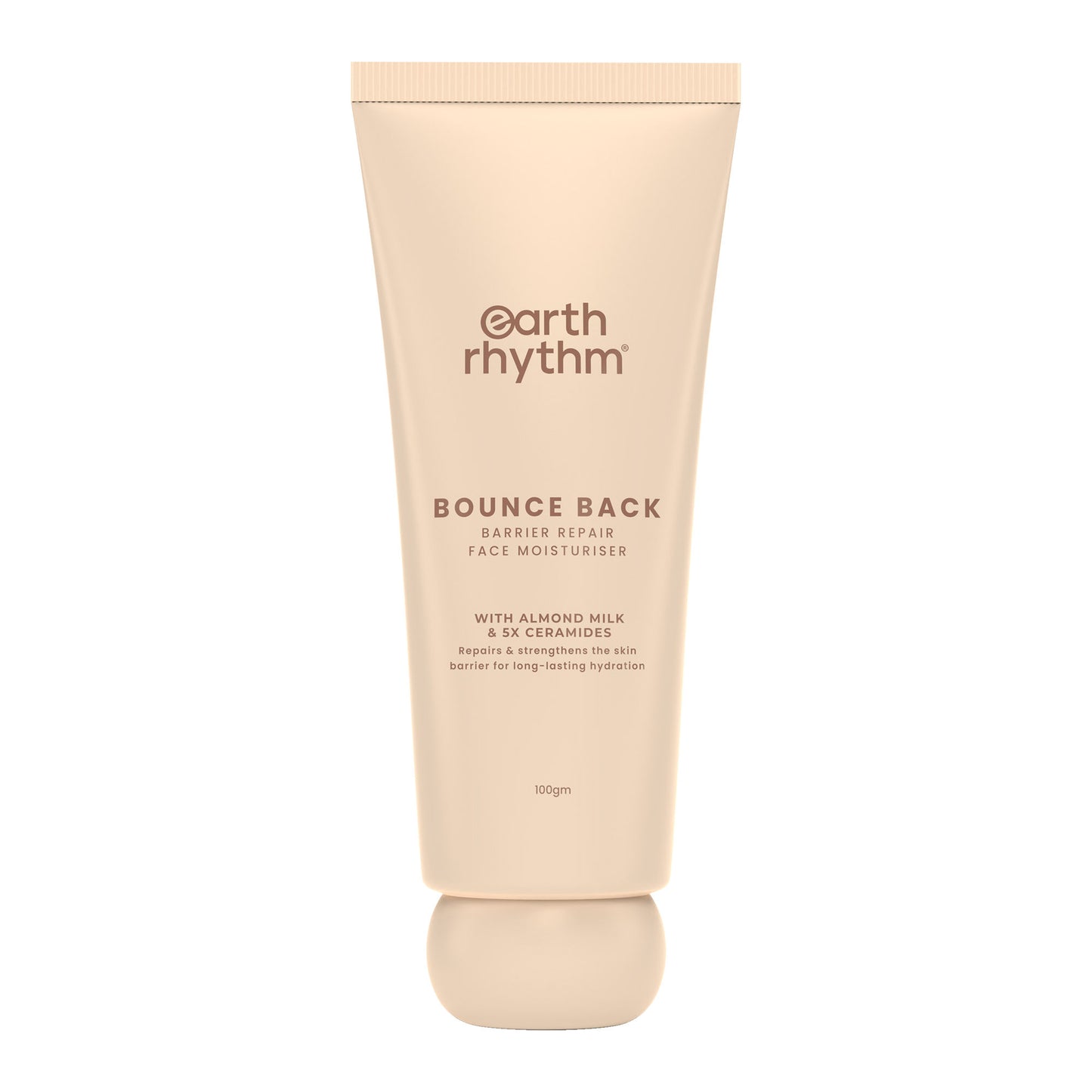 Earth Rhythm Bounce Back Barrier Repair Face Cream With Almond Milk & 5X Ceramides-48H Hydration