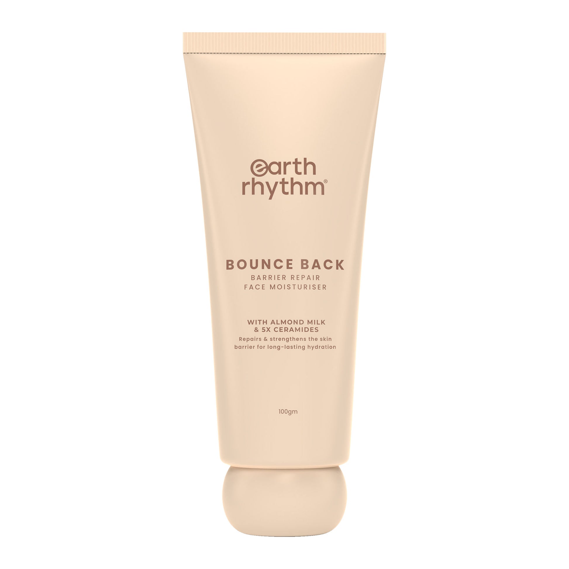 Earth Rhythm Bounce Back Barrier Repair Face Cream With Almond Milk & 5X Ceramides-48H Hydration