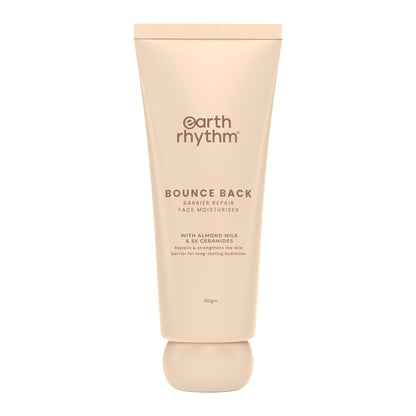 Earth Rhythm Bounce Back Barrier Repair Face Cream With Almond Milk & 5X Ceramides-48H Hydration