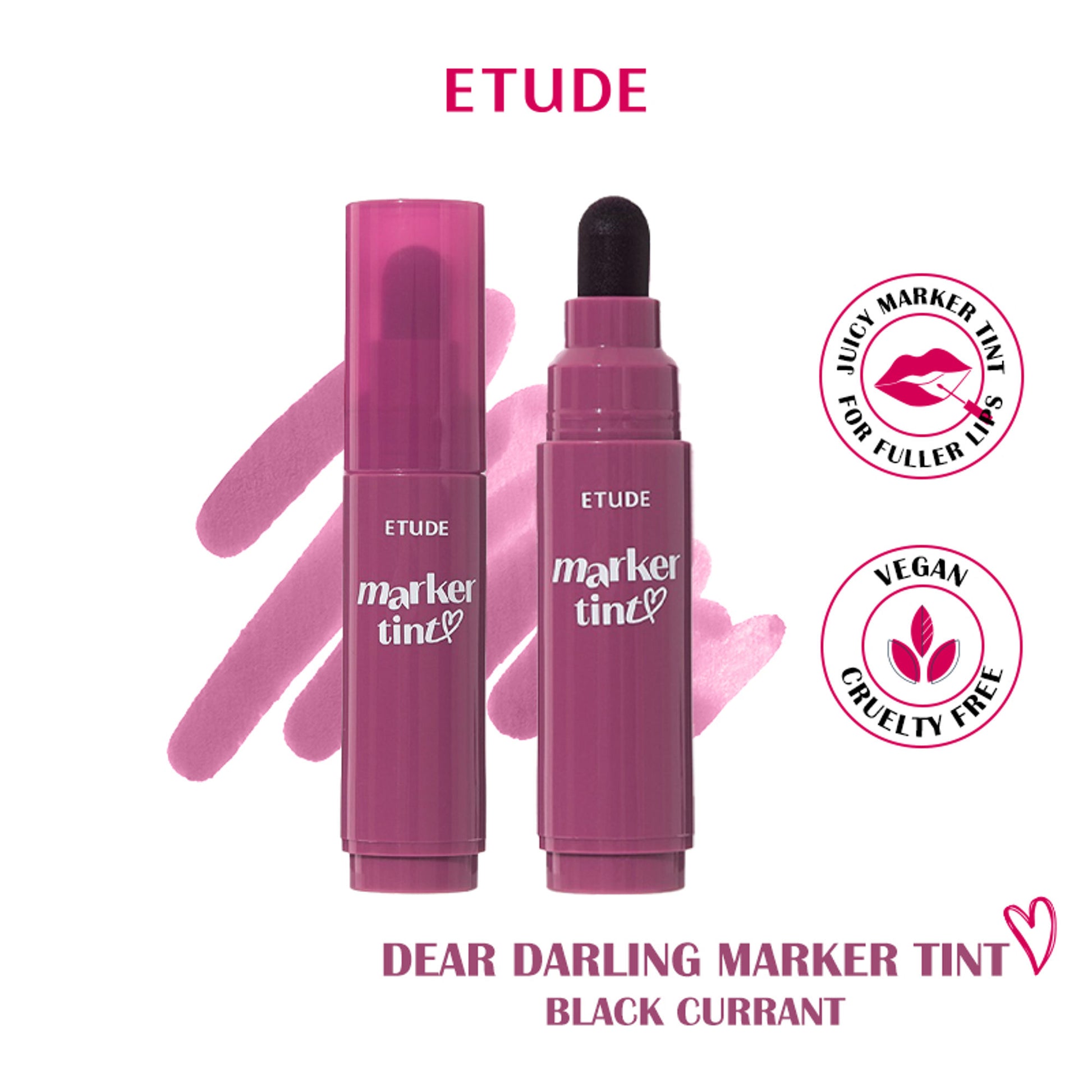 ETUDE Dear Darling Marker Tint - 11 Black Currant
