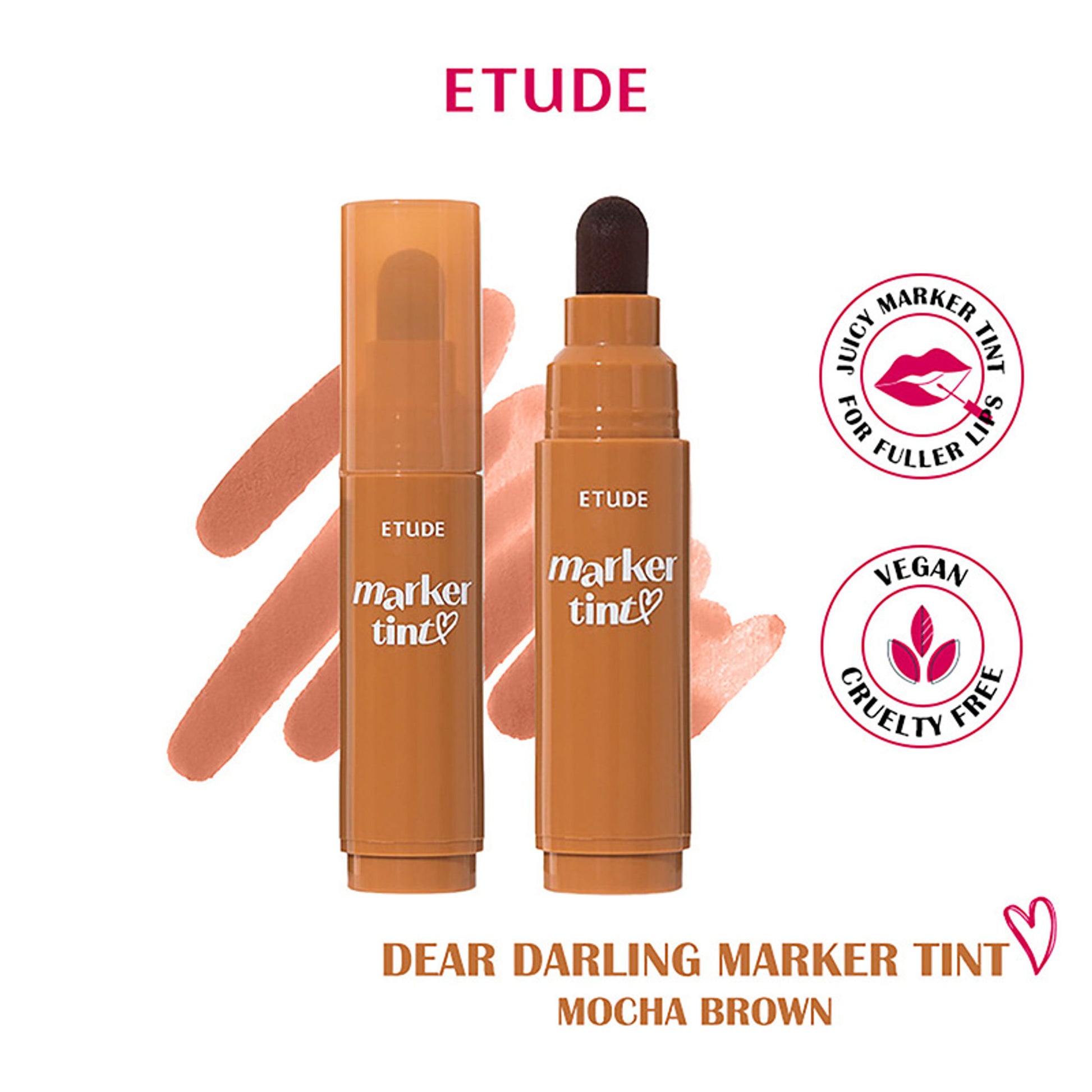 ETUDE Dear Darling Marker Tint - 12 Mocha Brown