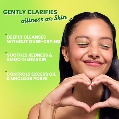 Dot & Key Cica Salicylic & Green Tea Facewash For Acne Prone Skin, Cleanses Pores & Excess Oil