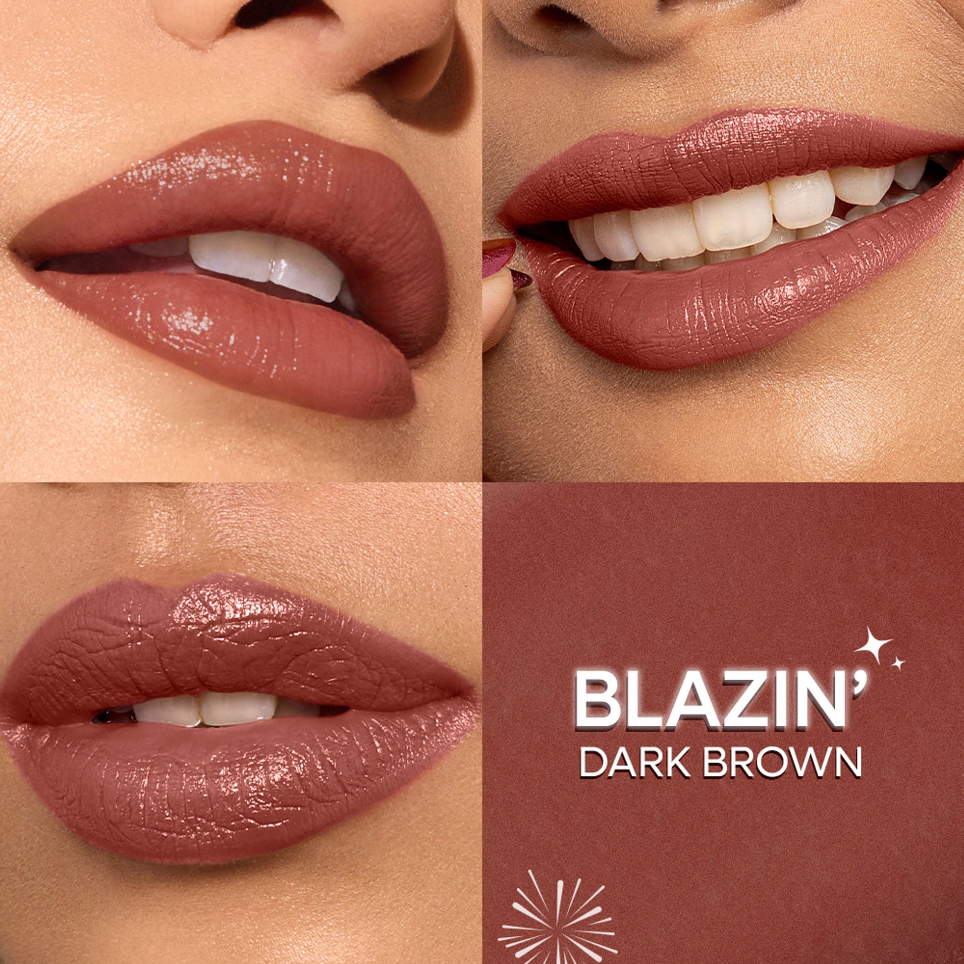 Nykaa Ultra Silk Hydrating Satin Serum Creme Glitter Lipstick with Hyaluronic Acid - Blazin