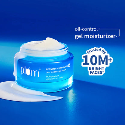 Plum 2% Niacinamide & Rice Water Daily Brightening Gel Cream