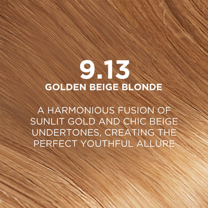L'Oreal Paris Excellence Fashion Hair Color - Shade 9.13 Golden Beige Blonde