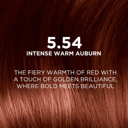 L'Oreal Paris Excellence Fashion Hair Color - Shade 5.54 Intense Warm Auburn