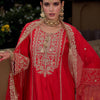 Dhiyona IE Ethnic Motifs Embroidered Panelled Kurta With Trousers & Dupatta