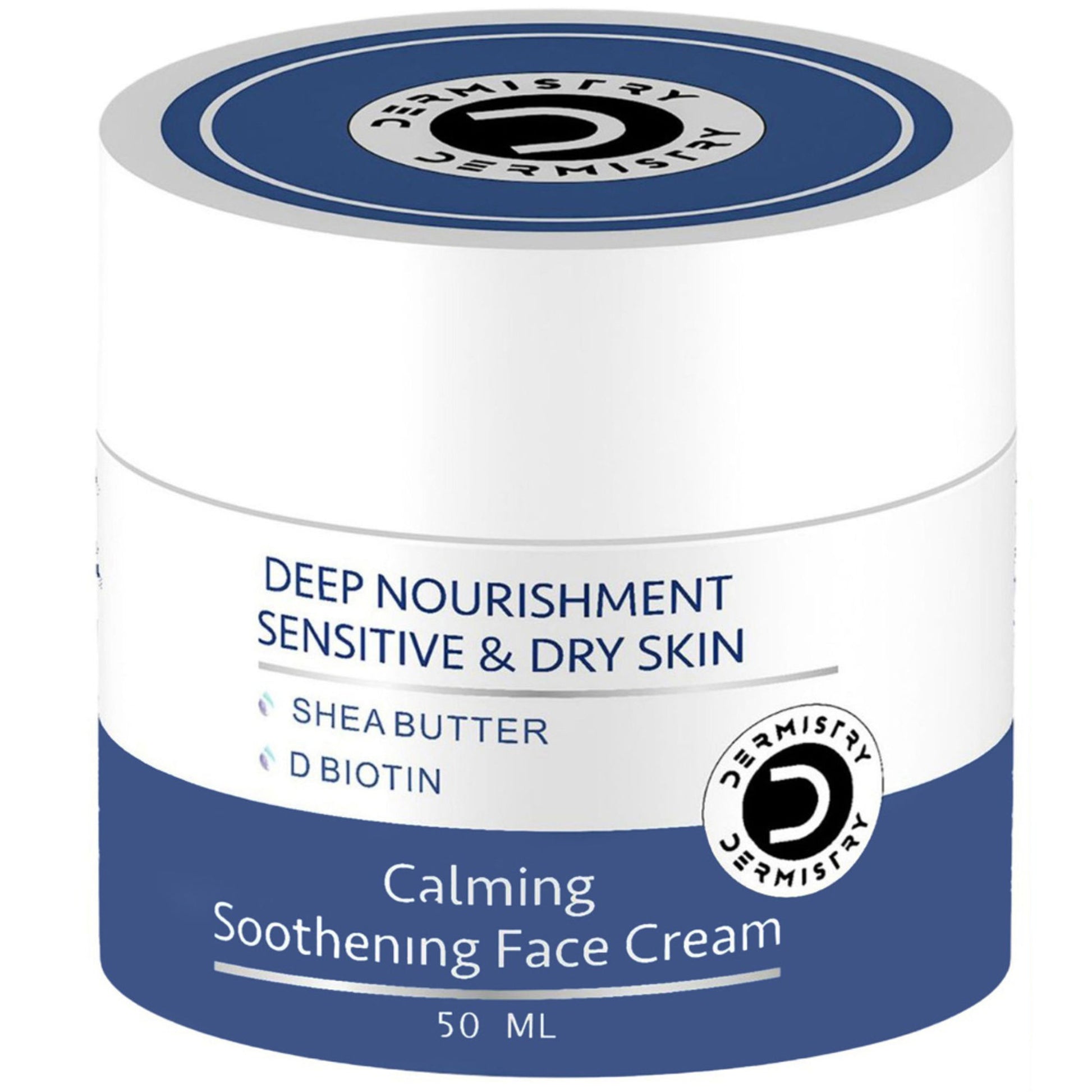 DERMISTRY Sensitive Dry & Very Dry Skin Moisturizer Face Cream for Day Night Men Women