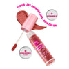 Elle 18 Bubblegum Lip Cloud, Liquid Lipstick - Brown Bubble
