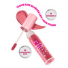 Elle 18 Bubblegum Lip Cloud, Liquid Lipstick - Pink Floss