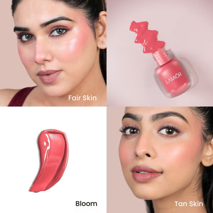 La Mior Cheek Dew Strobe Blush - Bloom