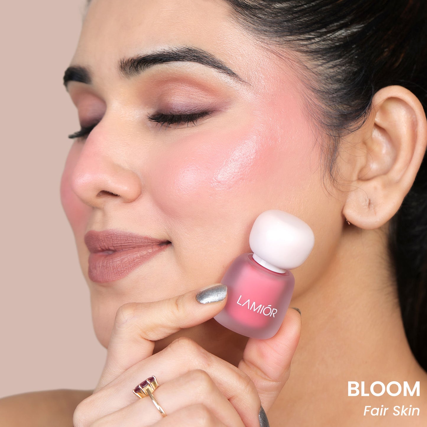La Mior Cheek Dew Strobe Blush - Bloom