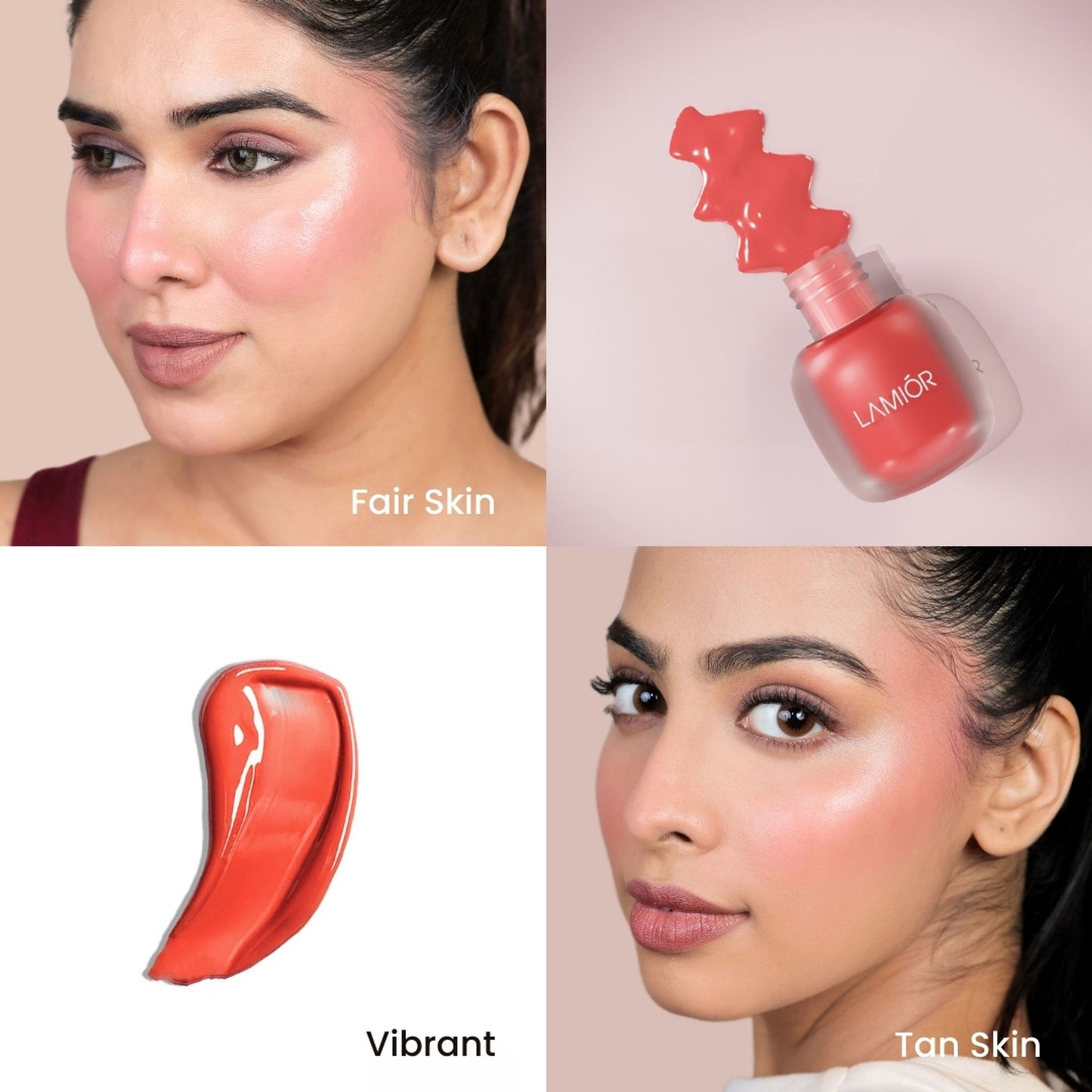 La Mior Cheek Dew Strobe Blush - Vibrant
