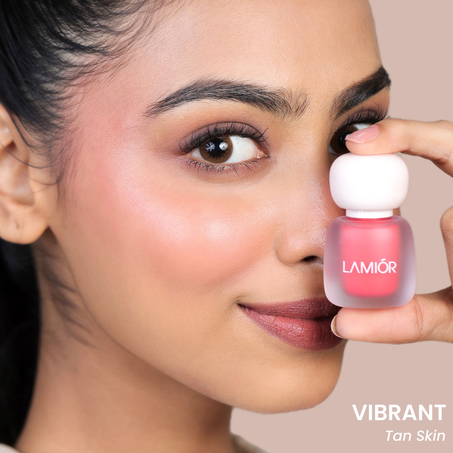 La Mior Cheek Dew Strobe Blush - Vibrant