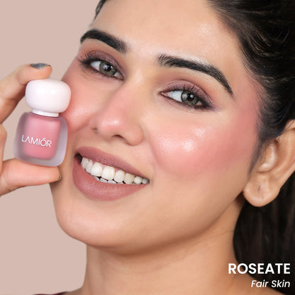 La Mior Cheek Dew Strobe Blush - Roseate