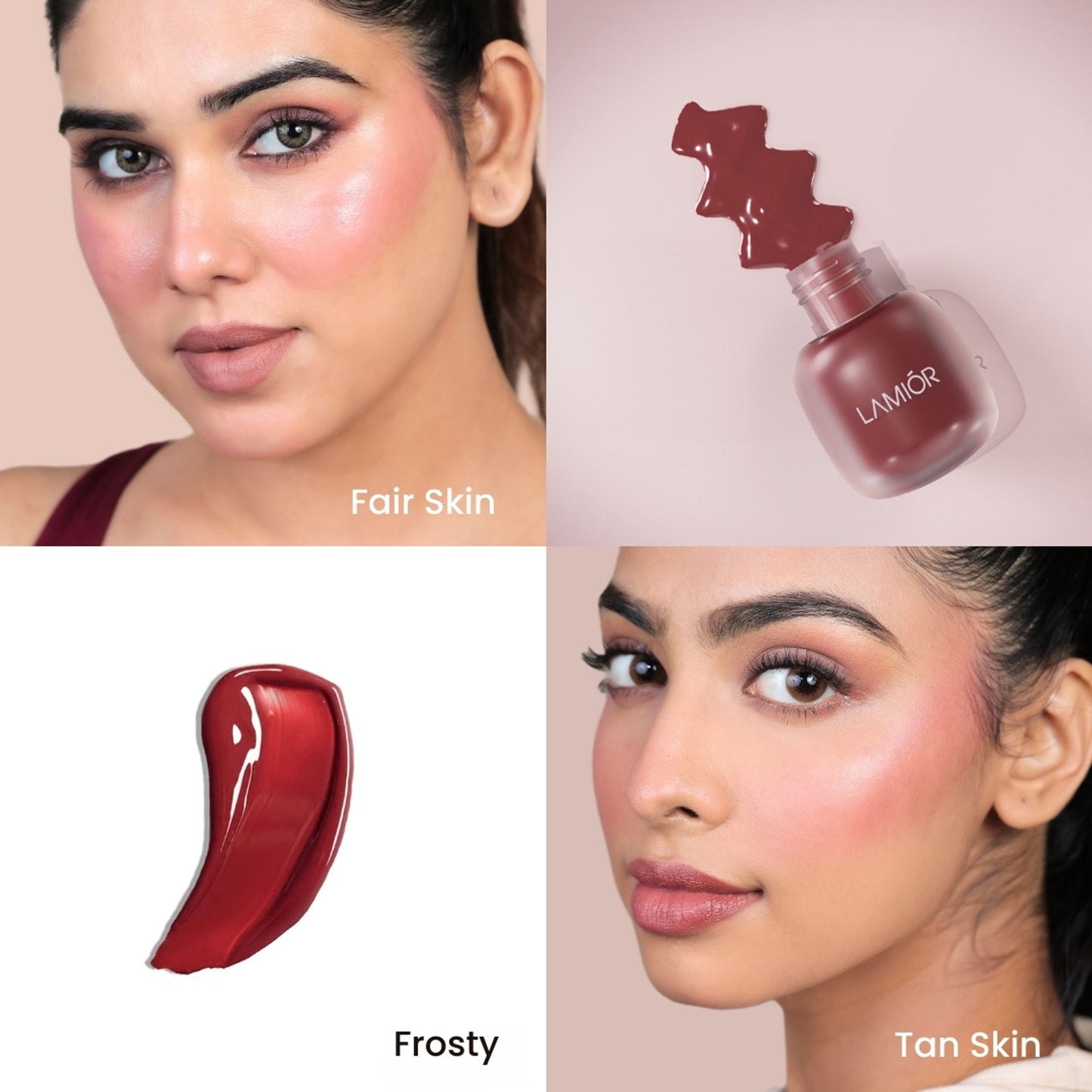 La Mior Cheek Dew Strobe Blush - Frosty