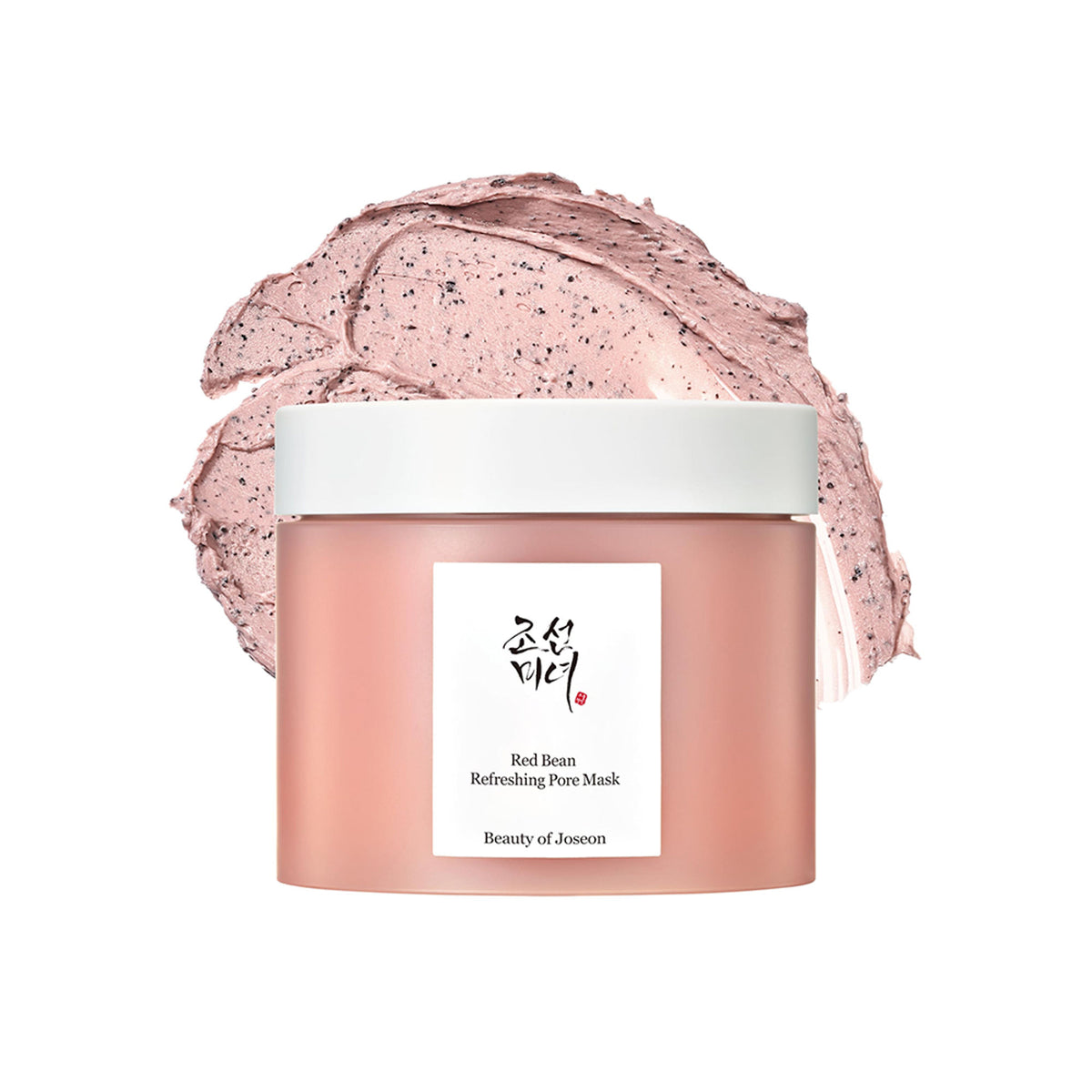Beauty of Joseon Red Bean Refreshing Pore Mask tube with red bean illustration on the packaging.