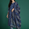 Dhiyona IE Ethnic Motifs Printed Regular Pure Cotton Kurta With Trousers & Dupatta