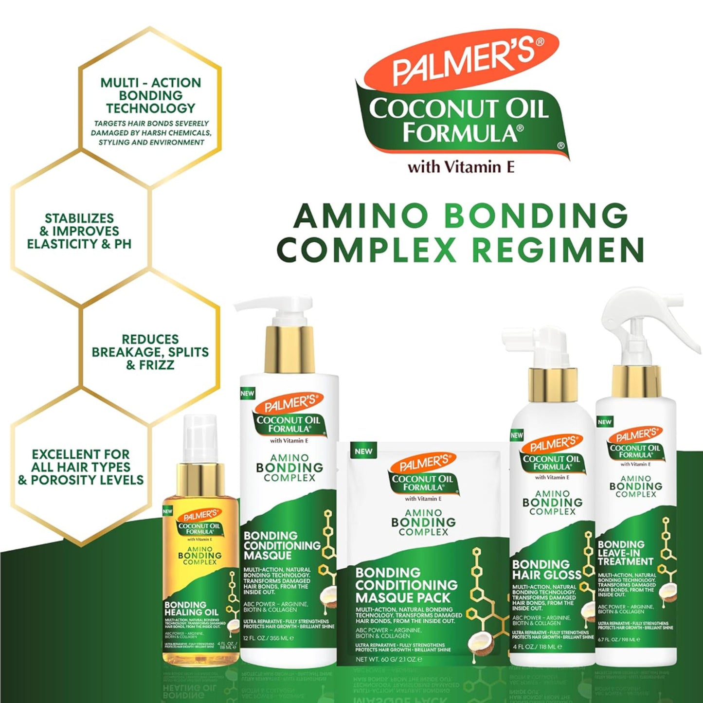Palmer's Coconut Formula With Vitamin E Bond Repair Complex
