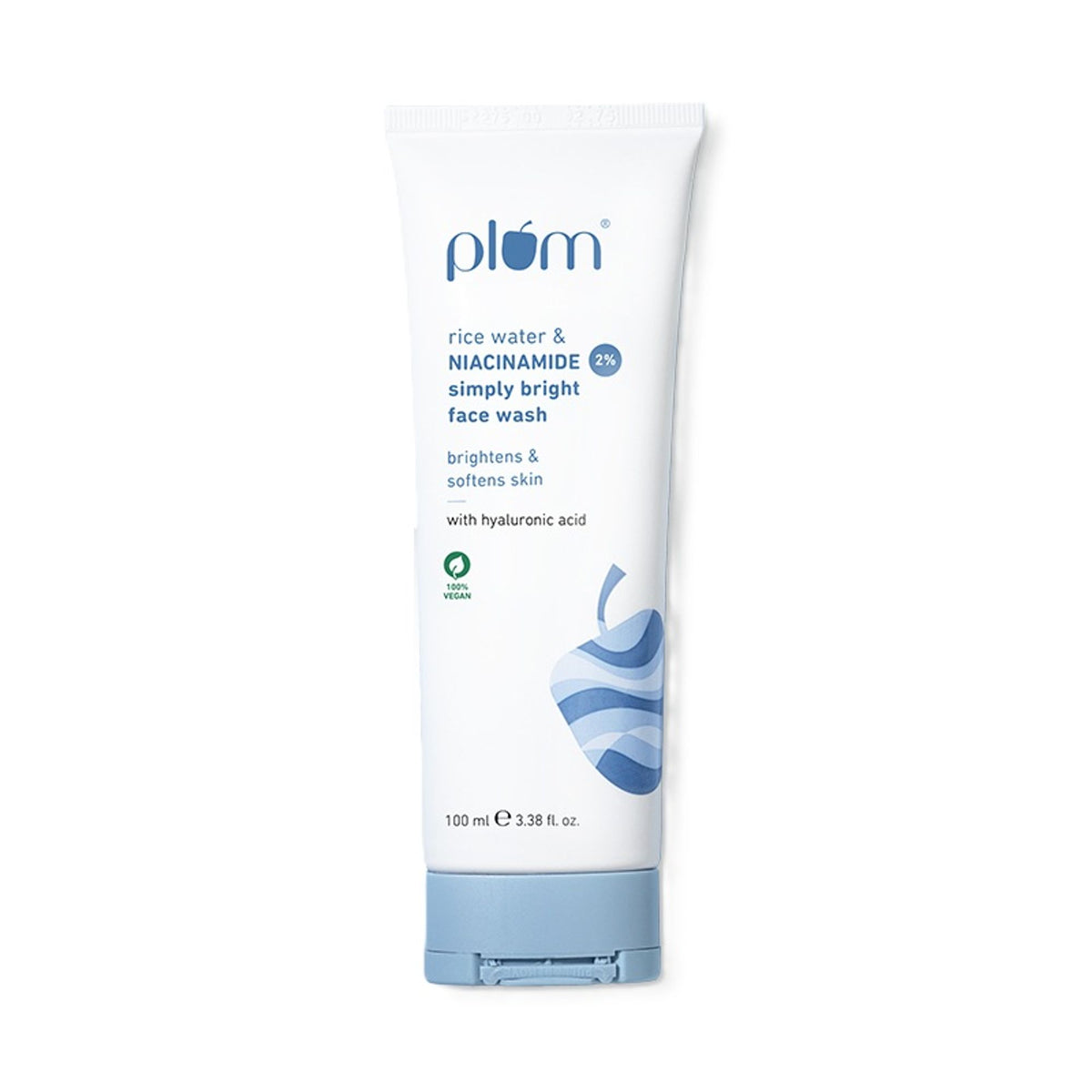 Plum 2% Niacinamide Face Wash With Rice Water For Oily Skin, Brightens & Hydrates
